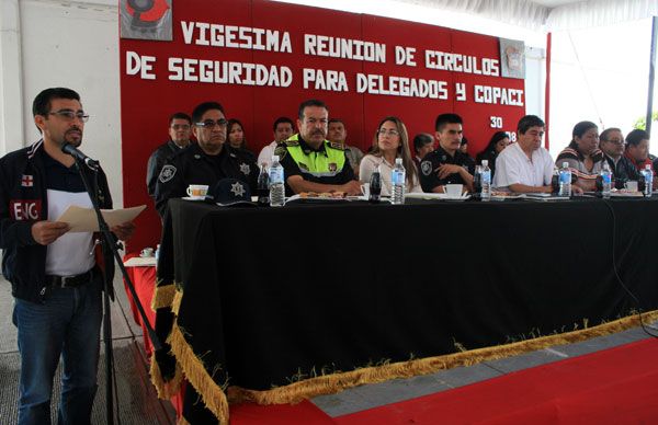 Seguridad Pública rinde informe a la ciudadanía 