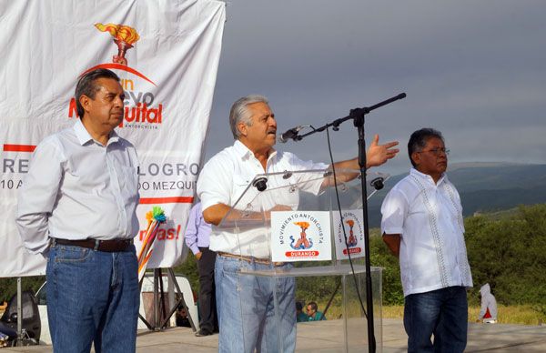 Esta vez nos toca tomar el poder político en Mezquital: Lenin Campos