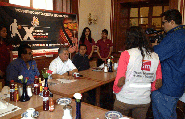 Inauguran este viernes el X Torneo Nacional de Basquetbol del Movimiento Antorchista