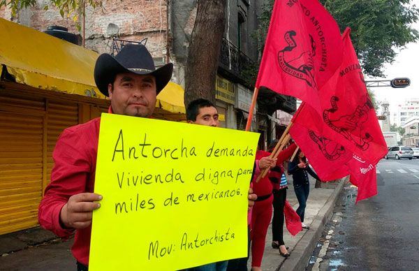 Protestan en Segob campesinos veracruzanos