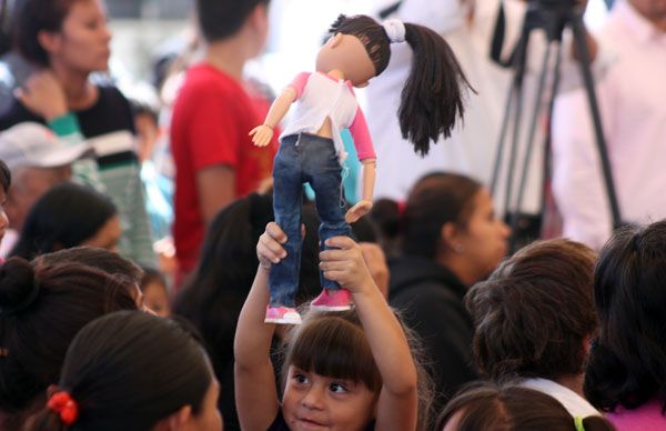 El programa de Abasto Social de leche, Liconsa beneficiando familias en el sur de la ciudad