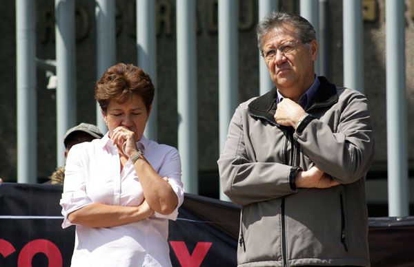 Manifestación en la SEIDO, exigen justica en el caso Manuel Serrano