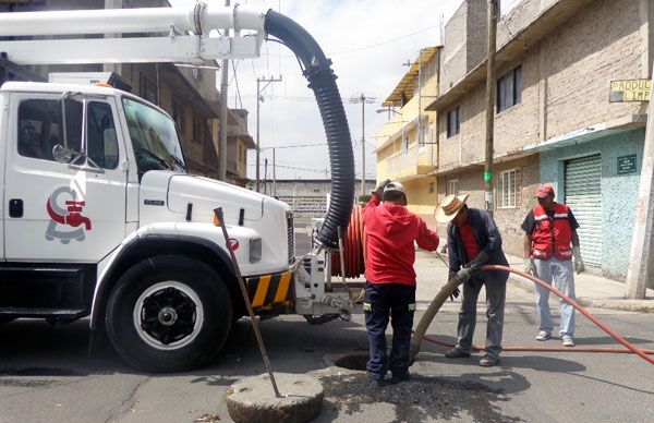 Activa ODAPAS Chimalhuacán protocolo contra lluvias por huracán Patricia 