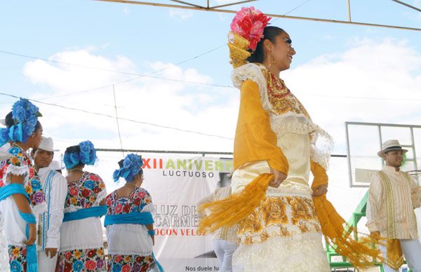 Hacen homenaje a Luz del Carmen a 12 años de su muerte