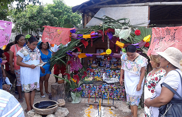 Celebración del  HANAL PIXAN