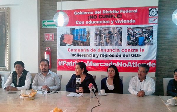 GDF no apoya en educación y vivienda; pero sí reprime protestas