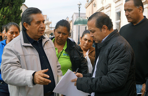 Entrega Antorcha lista de demandas al Ayuntamiento capitalino