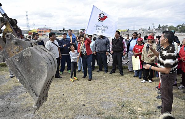 Una realidad segunda etapa de deportivo La Laguna en Chimalhuacán