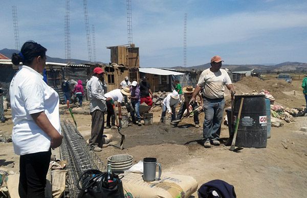 Edifican viviendas en colonia popular de Ciudad Guzmán fundada por Antorcha