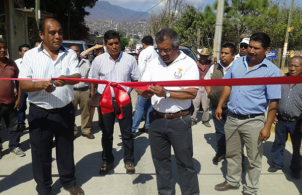 Inaugura Antorcha obras por más de tres millones en Atzompa