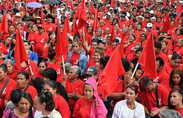 Desplegado: Ante oídos sordos del edil de Calkiní, los antorchistas marcharán en la cabecera municipal el 22 de abril