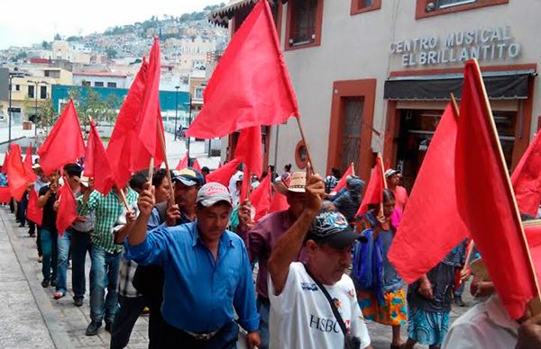 Antorcha levanta plantón por proceso electoral 