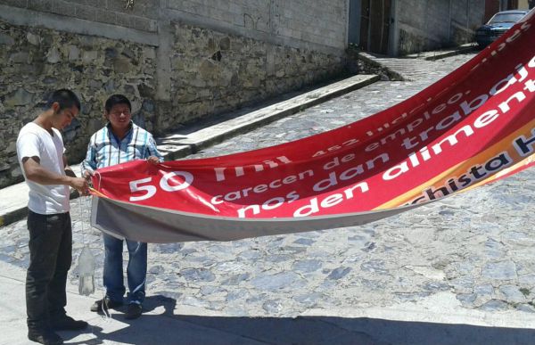 Se suman a la exigencia habitantes de San Bartolo