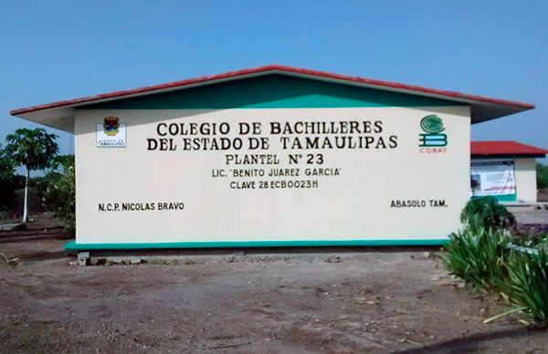 Inauguran antorchistas de dos aulas  del Plantel 23 Lic.Benito Juárez