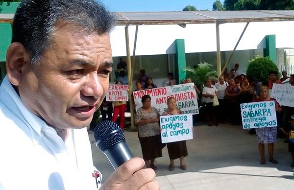 El Movimiento Antorchista inicia movilización nacional para denunciar el burocratismo y desatención al campo, por parte de la SAGARPA