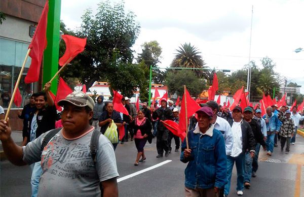 Continúan protestas por incumplimiento gubernamental