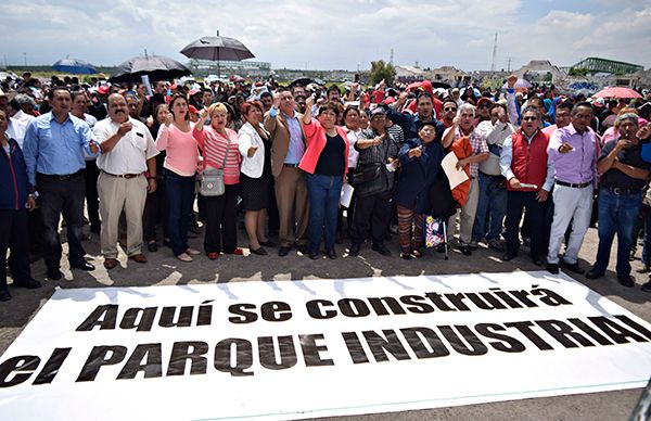 Otorgadas 200 hectáreas a Chimalhuacán para complejo industrial, educativo y ecológico 