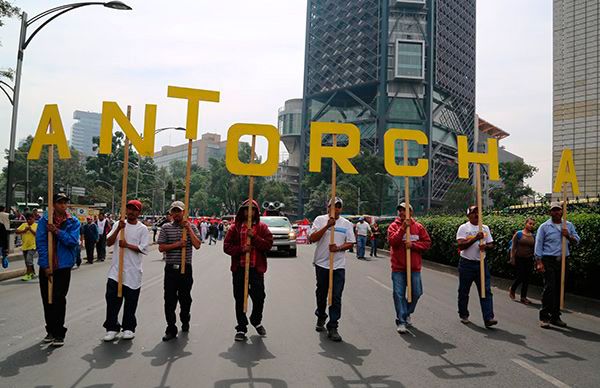 Antorcha Cd.de México pospone movilización; Gobierno de la capital se compromete a resolver las demandas