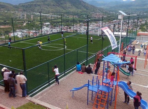 Inauguran Unidad Deportiva en Oaxaca 