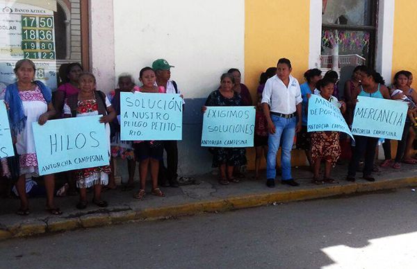 A un año de gobierno, el munícipe Emiliano Canul no cumple a su pueblo