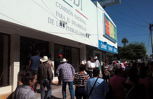  Campesinos piden a CDI los incluya en programas sociales 