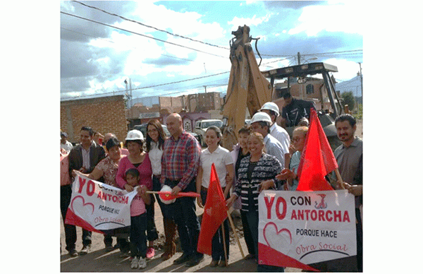 Se invertirán 6 mdp en la pavimentación de calles de Zacapu