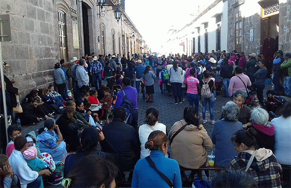 Motivos sobrados para la protesta popular en Ayuntamiento de Morelia: Antorcha