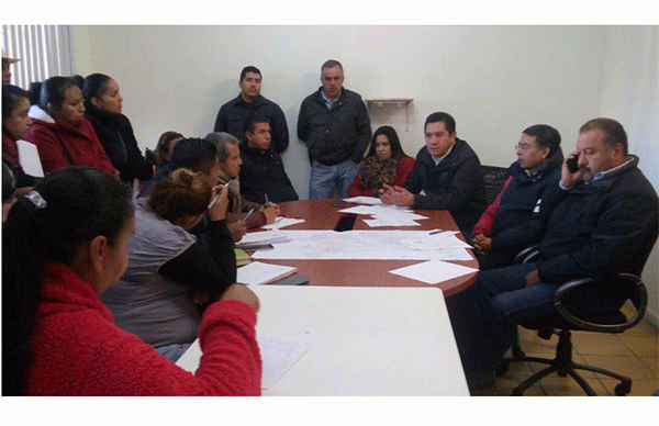 Se reúne dirigente antorchista con el presidente municipal de Ciudad Hidalgo