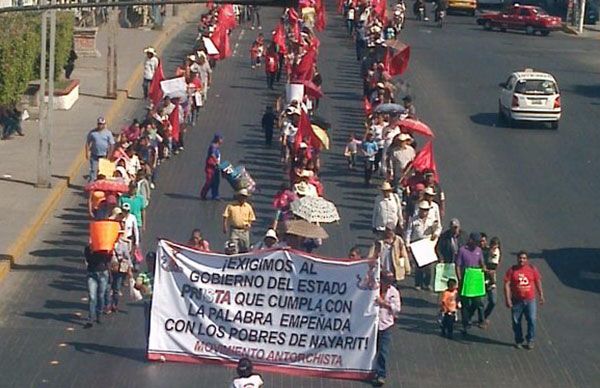 Nayaritas exigen al Gobierno del Estado cumpla la realización de obras