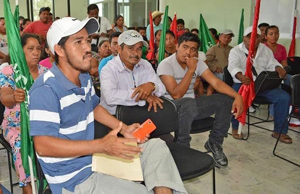 Sagarpa dio a conocer programas a campesinos