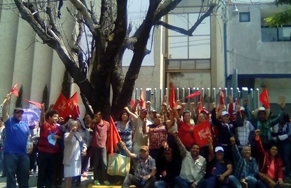 Libran Antorchistas jornada de lucha ante la Sedatu Jalisco