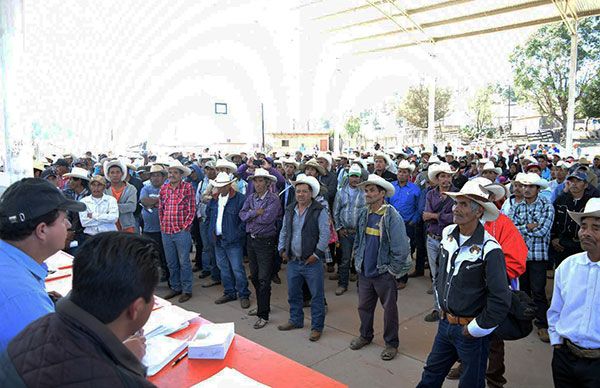  Rinde su primer informe comisariado de Santa María de Ocotán y Xoconoxtle