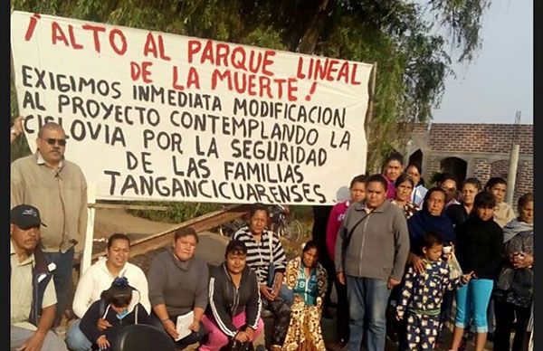 Anuncian caravana ciclista de protesta en Tangancícuaro