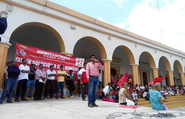  Munícipe de San Juan Guichicovi ignora demandas