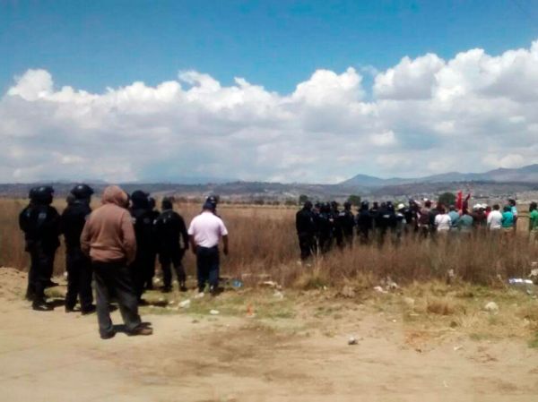 Ejidatarios de Huamantla se oponen al progreso de los pueblos