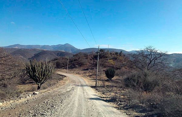 Labor antorchista resplandece localidad de La Nopalera