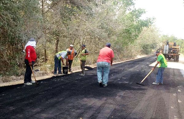 Avanza pavimentación de calles en colonias antorchistas 