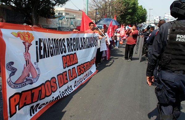 Exigen antorchistas intervención del gobierno federal en solución a demandas de morelenses