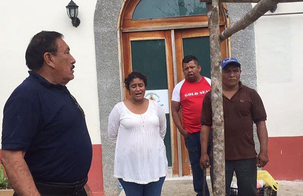 Intentan desalojar plantón antorchista en Bacalar 