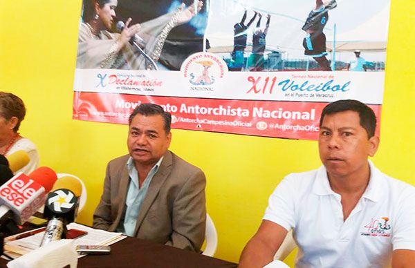 En puerta Concurso de Declamación y  Torneo de Voleibol