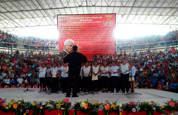 El Movimiento Antorchista festeja a las madres en la capital tamaulipeca