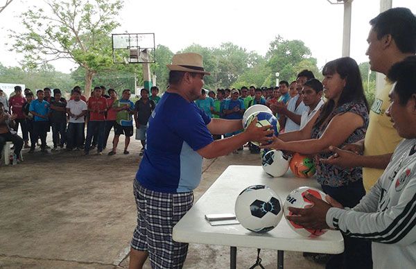 Estrenan liguilla de futbol al nororiente del estado