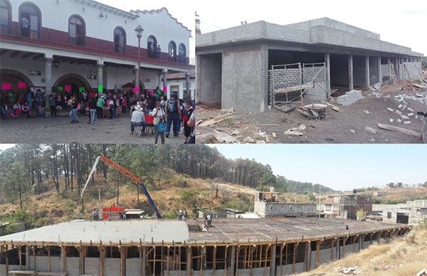 En vías de concluir la construcción de la clínica de La Antorcha, en Tacámbaro