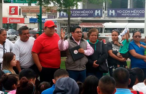 Exigen solución de agua potable para Colonia Transformación social