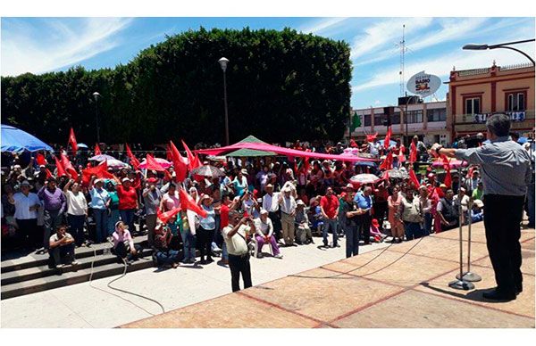 Silvano Aureoles debe dar la cara a comerciantes antorchistas: Omar Carreón Abud