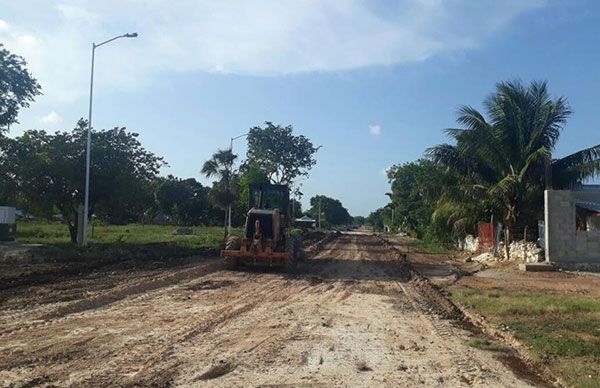 Inicia 3ra etapa de pavimentación en la colonia Mártires Antorchistas