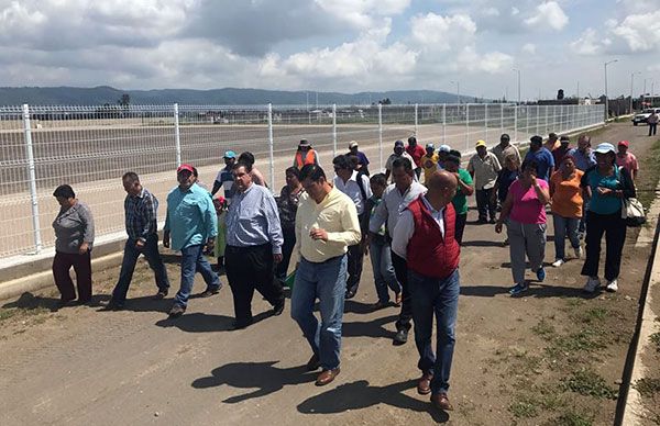 Verifican disponibilidad de terreno para escuelas en colonia Antorcha Popular Uno