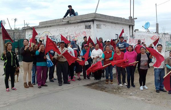 Celebran inicios de obra en NCP Morelos