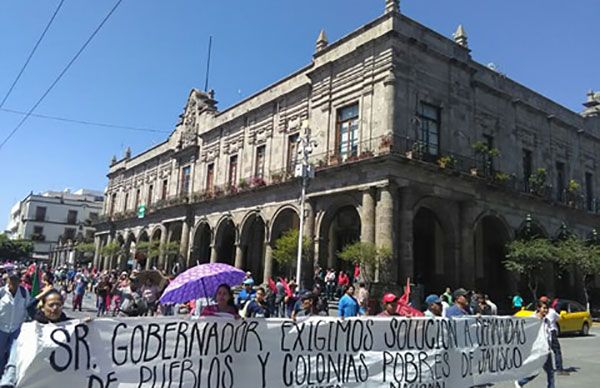  Gobierno estatal incumple; antorchistas emprenden acciones de protesta 