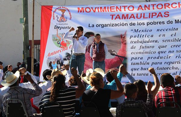 Unidos en Antorcha para combatir la pobreza: Antorcha